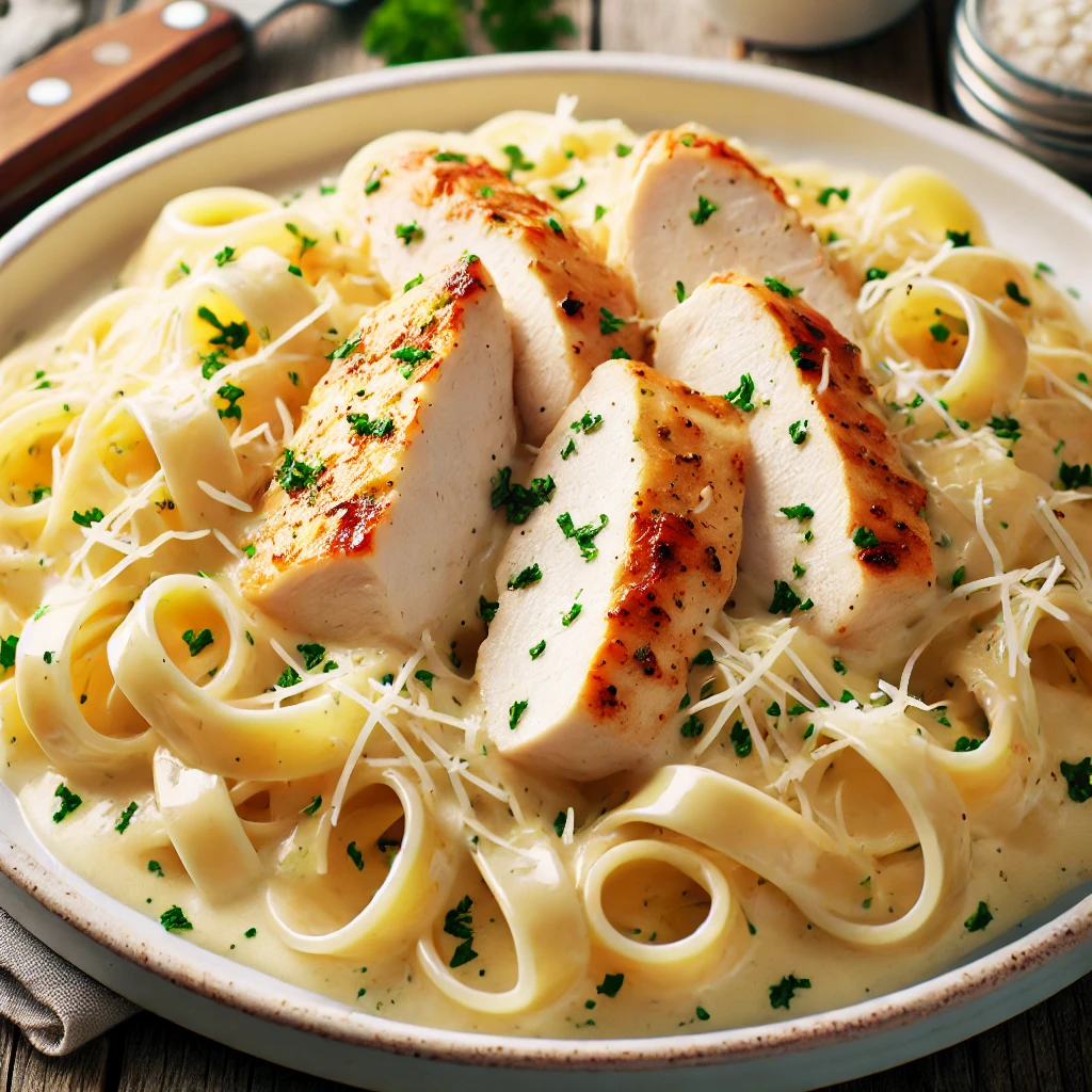 Easy Chicken Alfredo Pasta Recipe Easy Chicken Alfredo Pasta Recipe
