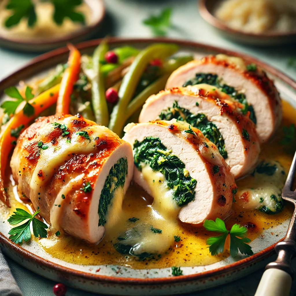 Easy Cheese and Spinach Stuffed Chicken Recipe for Weeknights